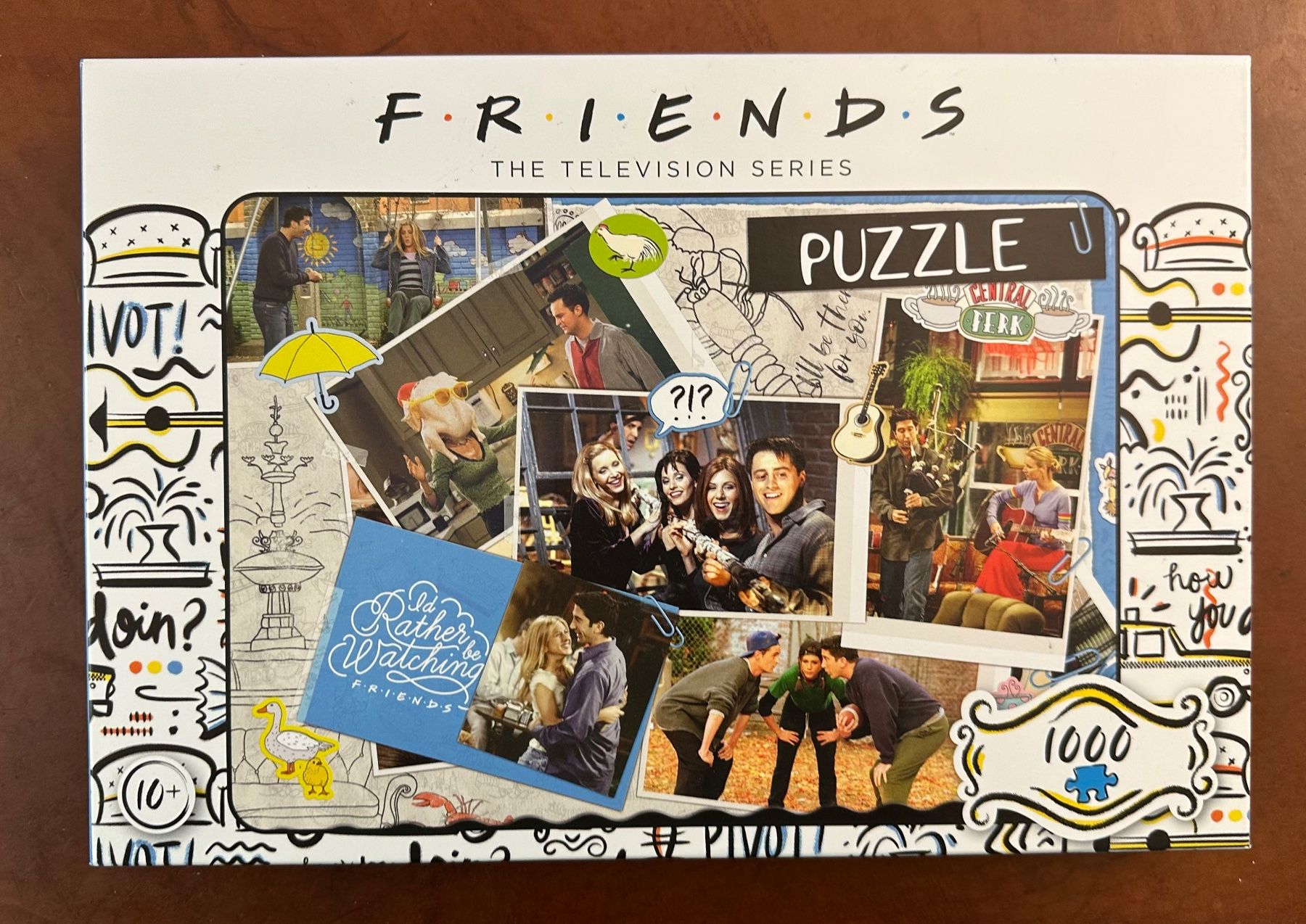 Puzzle: Top Trumps Puzzle, 1000 Teile, Friends – Usato da Schaffhausen venduto da Guckyy