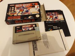 NHLPA Hockey 93 Super Nintendo SNES OVP