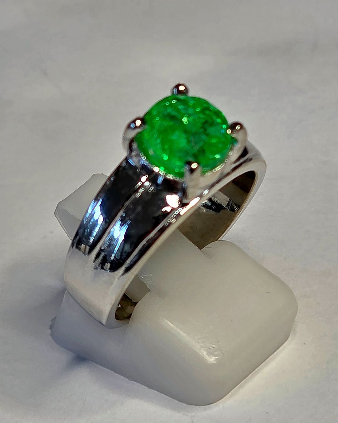 Anelli: Solitaire Ring Silber – Nuovo (secondo la descrizione) da Zürich venduto da adriben 7