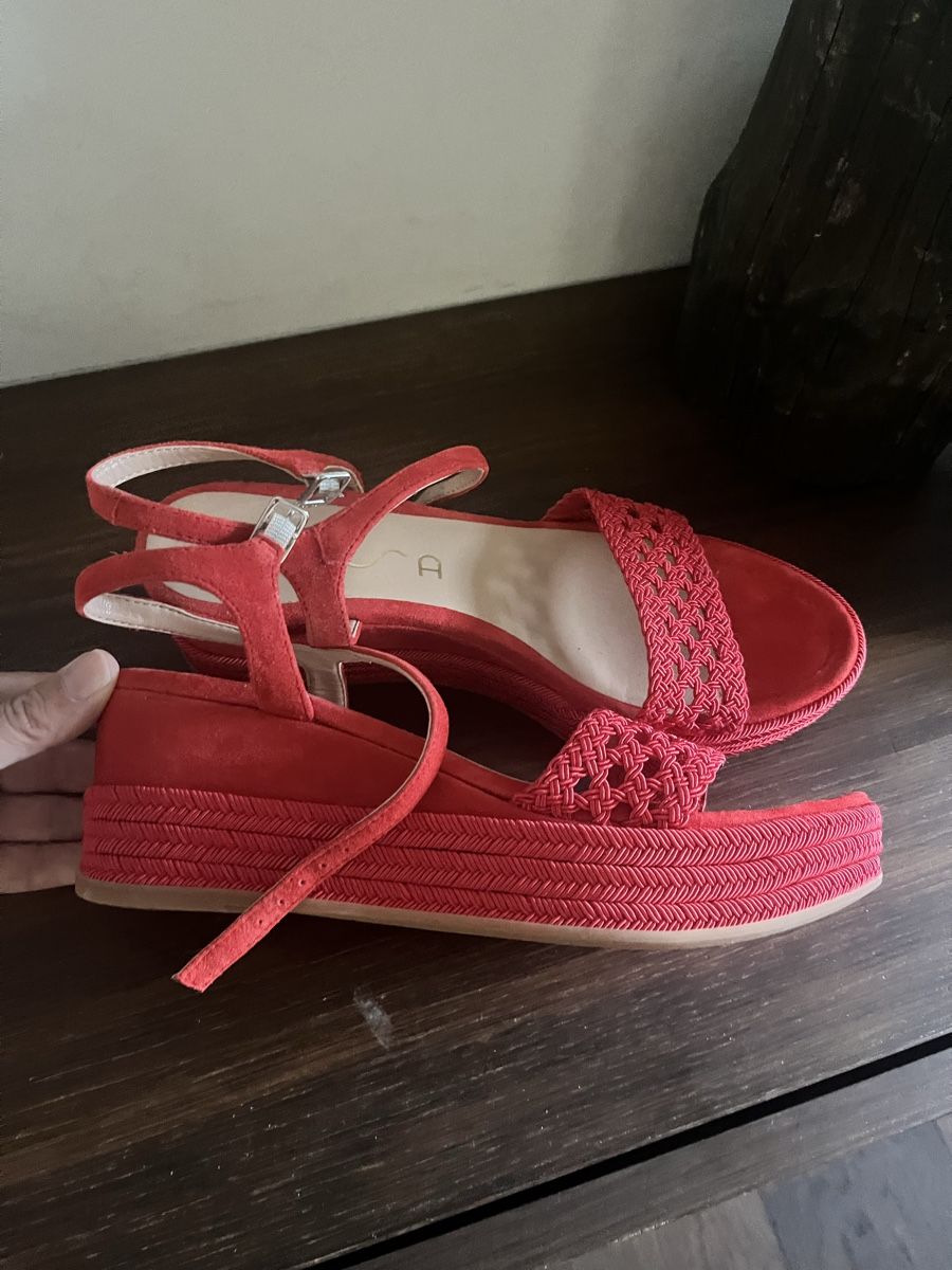 Unisa Damenschuhe: Unisa Sandalen Leder Gr. 40 neu – Neu (gemäss Beschreibung) aus Diepoldsau von Soleil0425 1