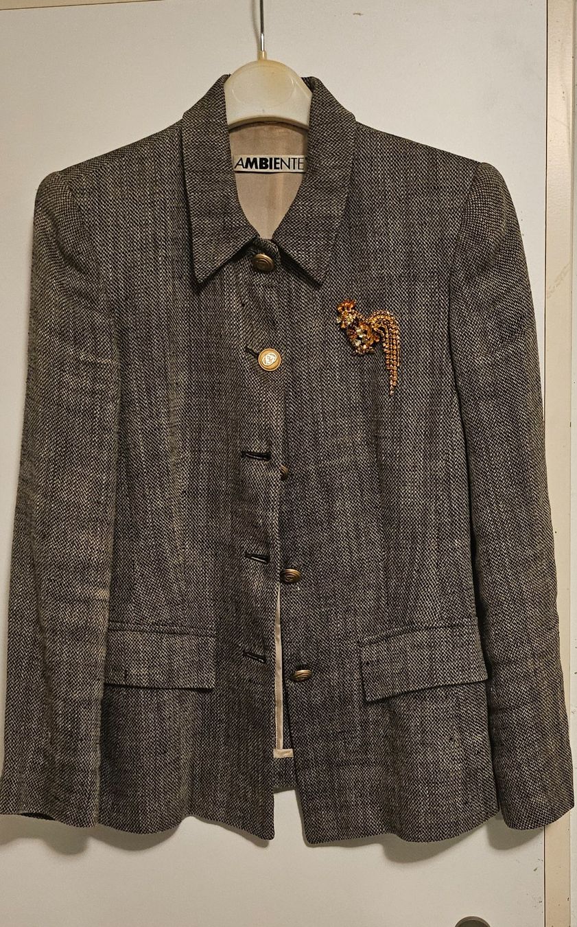 Giacche: Ambiente Leinen Damen Blazer, Grösse 36 – Usato da Luzern venduto da Jarunka44