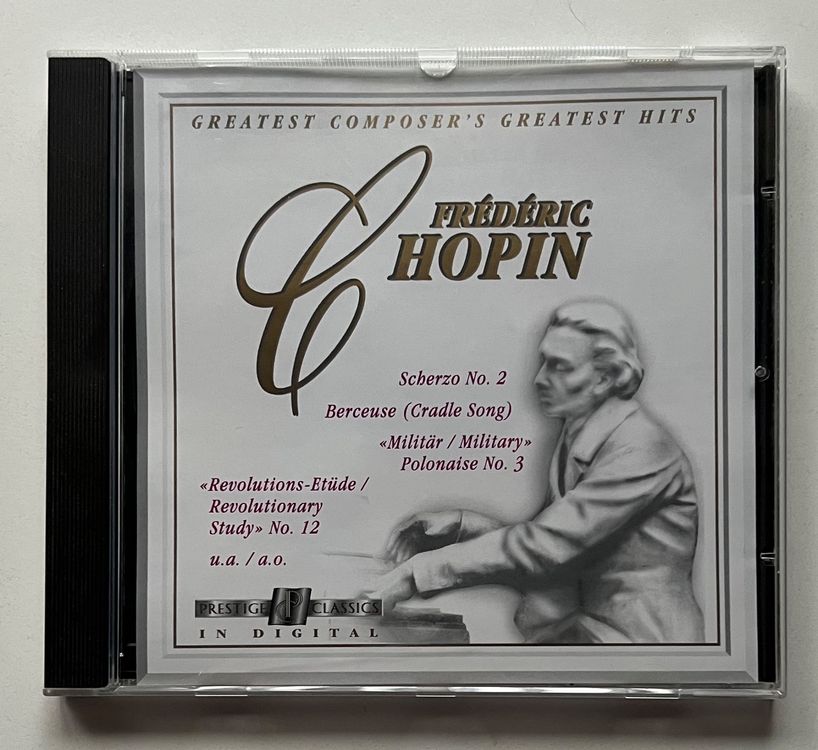 Fr d ric Chopin Greatest Hits Kaufen Auf Ricardo
