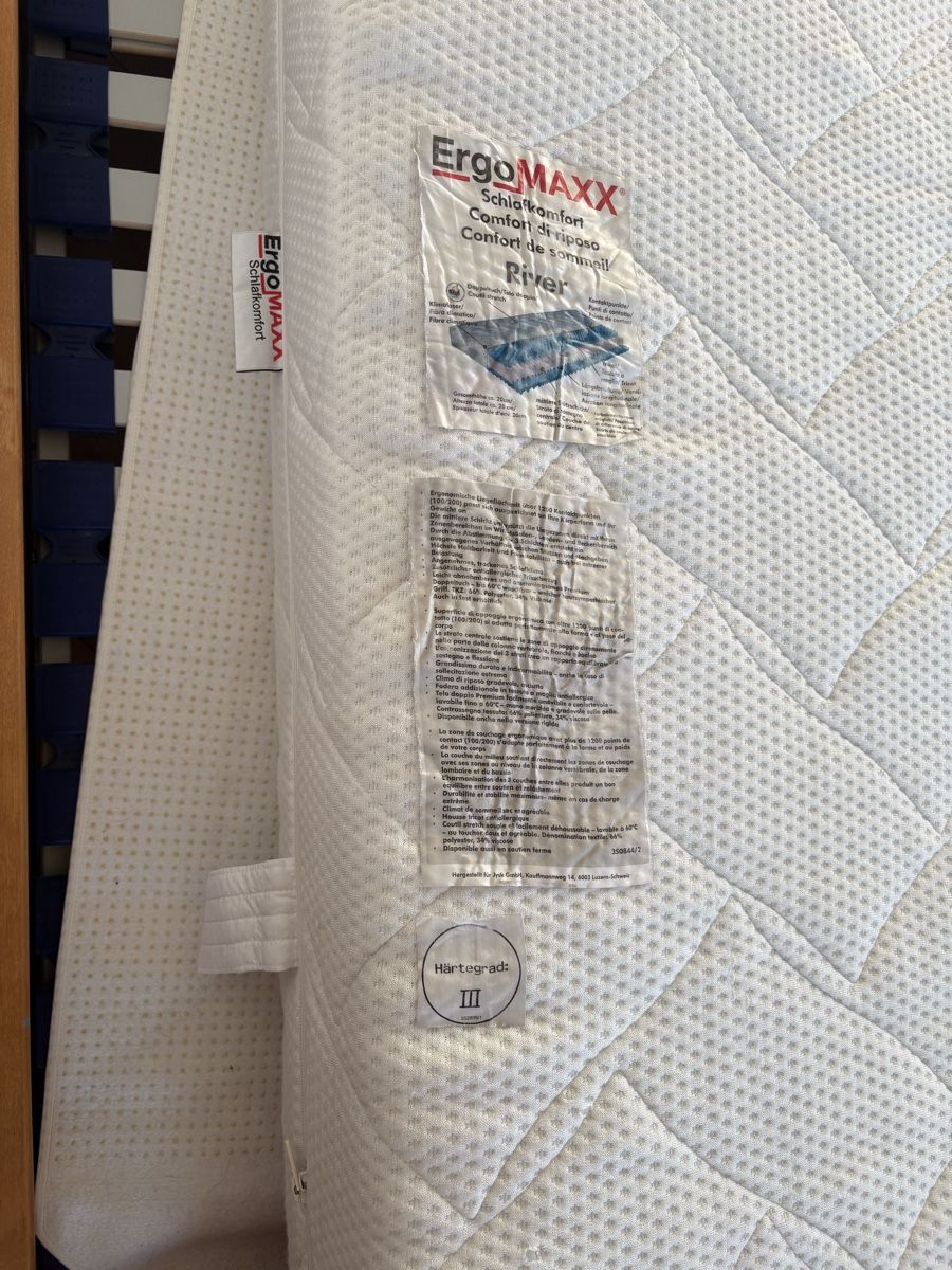Matelas: Matratze ErgoMaxx River 90 x 200 – D'occasion à Bern par Erik_and_Son 2