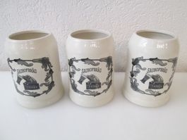 3 Stk. Bierkrug