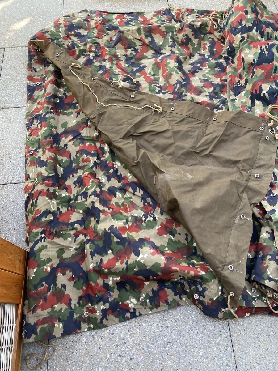 Sonstiges zu Militär: Militärblachen vier Stück – Gebraucht aus Wiesendangen von argon03 1