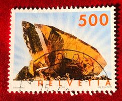 CH Briefmarken Vollstempel   