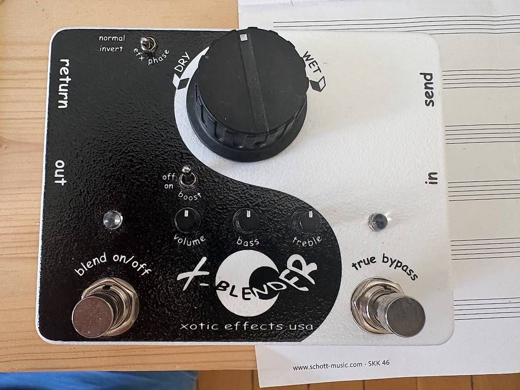 Musikinstrumente: X-Blender Xotic effects usa – Gebraucht aus Basel von mar_52tv