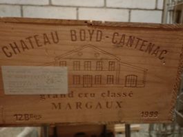 12 Fl. Chateau Boyd-Cantenac grand cru classé margaux 1999