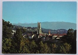Fribourg, vu depuis la Poya