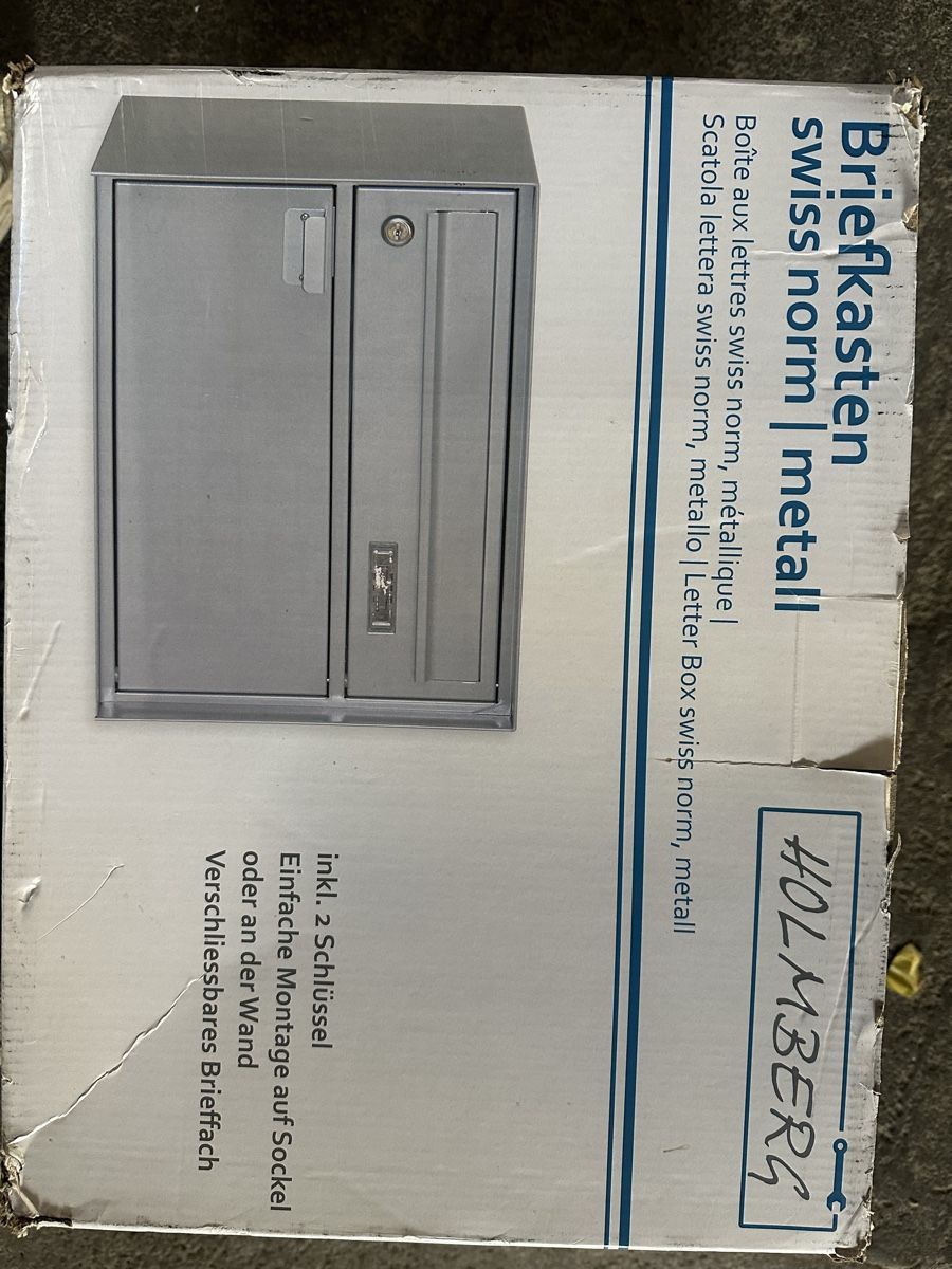 Altro per la casa: Briefkaste Neu  – Nuovo e nell'imballaggio originale da Zürich venduto da Siavash_90