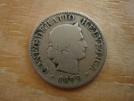 (S1) 5 Rappen 1879