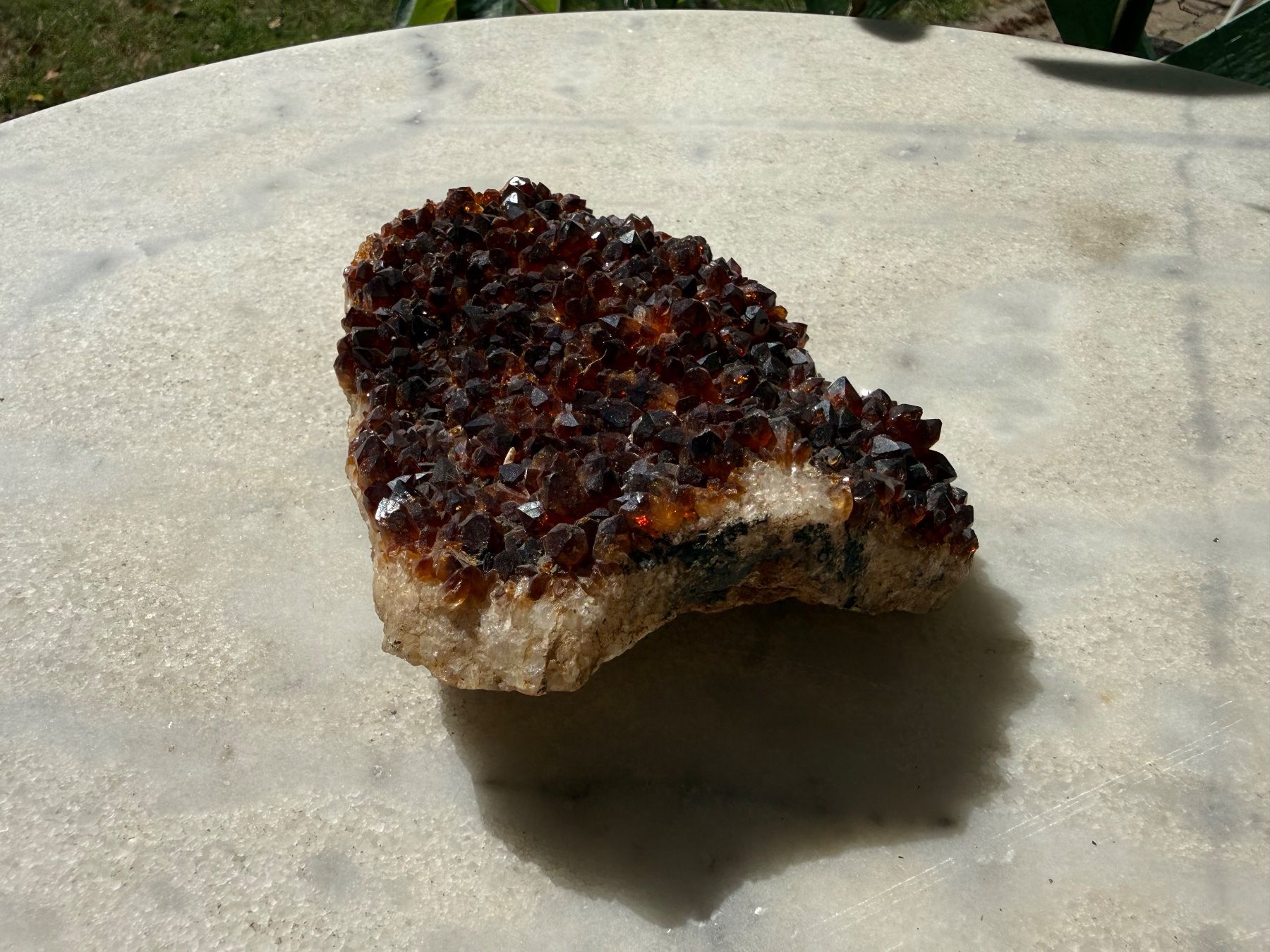 Mineralien & Heilsteine: Citrin Druse (?) – Gebraucht aus Rorbas von tun_m7fz 2