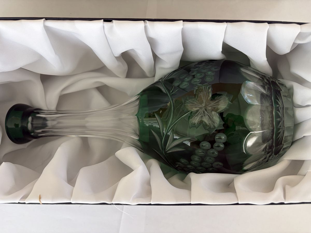 Caraffe: Carafe en Cristal taille main – Usato da Echallens venduto da leo_dk2d