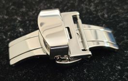 Schmetterlings-Verschluss für Uhrenarmband 22-20 mm