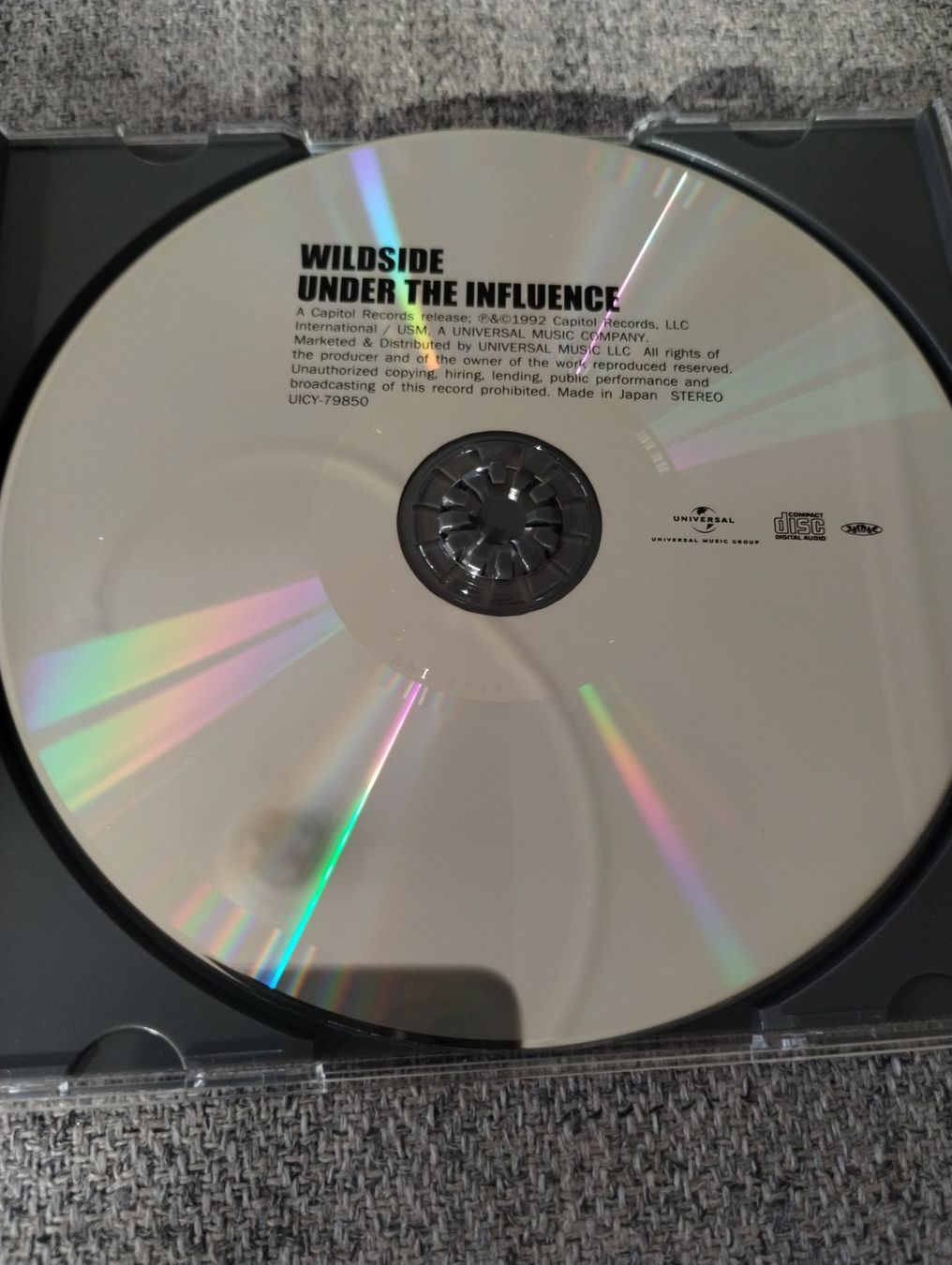 CD: Wildside " Under the influence" japan edition – Nuovo (secondo la descrizione) da Lausanne venduto da Martinucci 1