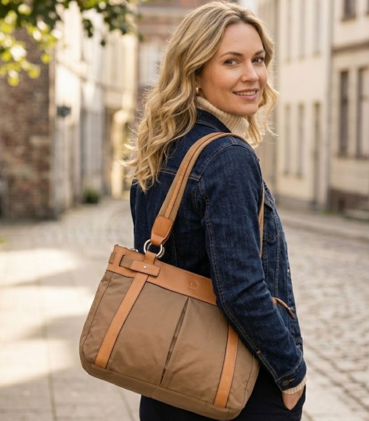 Bogner Taschen für Damen: Sac à main Bogner marron avec pochette – Gebraucht aus Niedergösgen von Eva2410