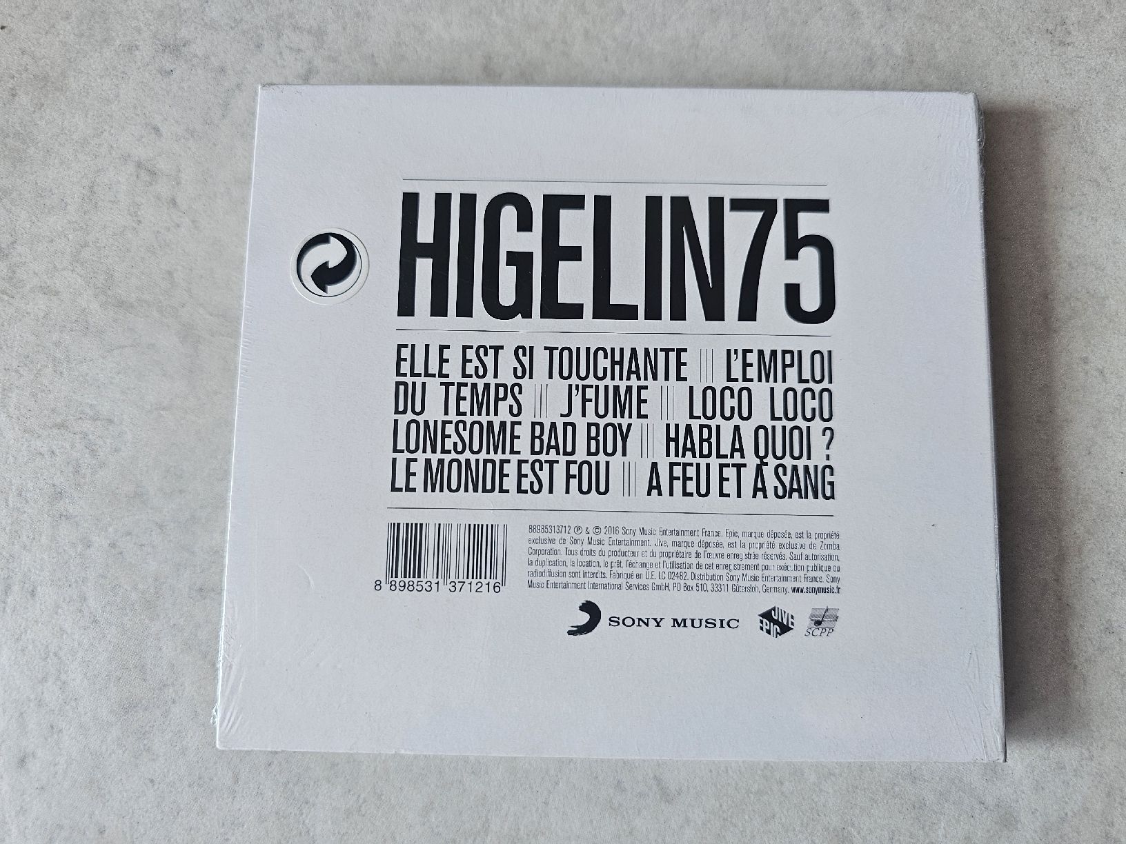 CD: Jacques Higelin  -  75  /  Fabrikneu – Nuovo e nell'imballaggio originale da Schneisingen venduto da backstore24 1