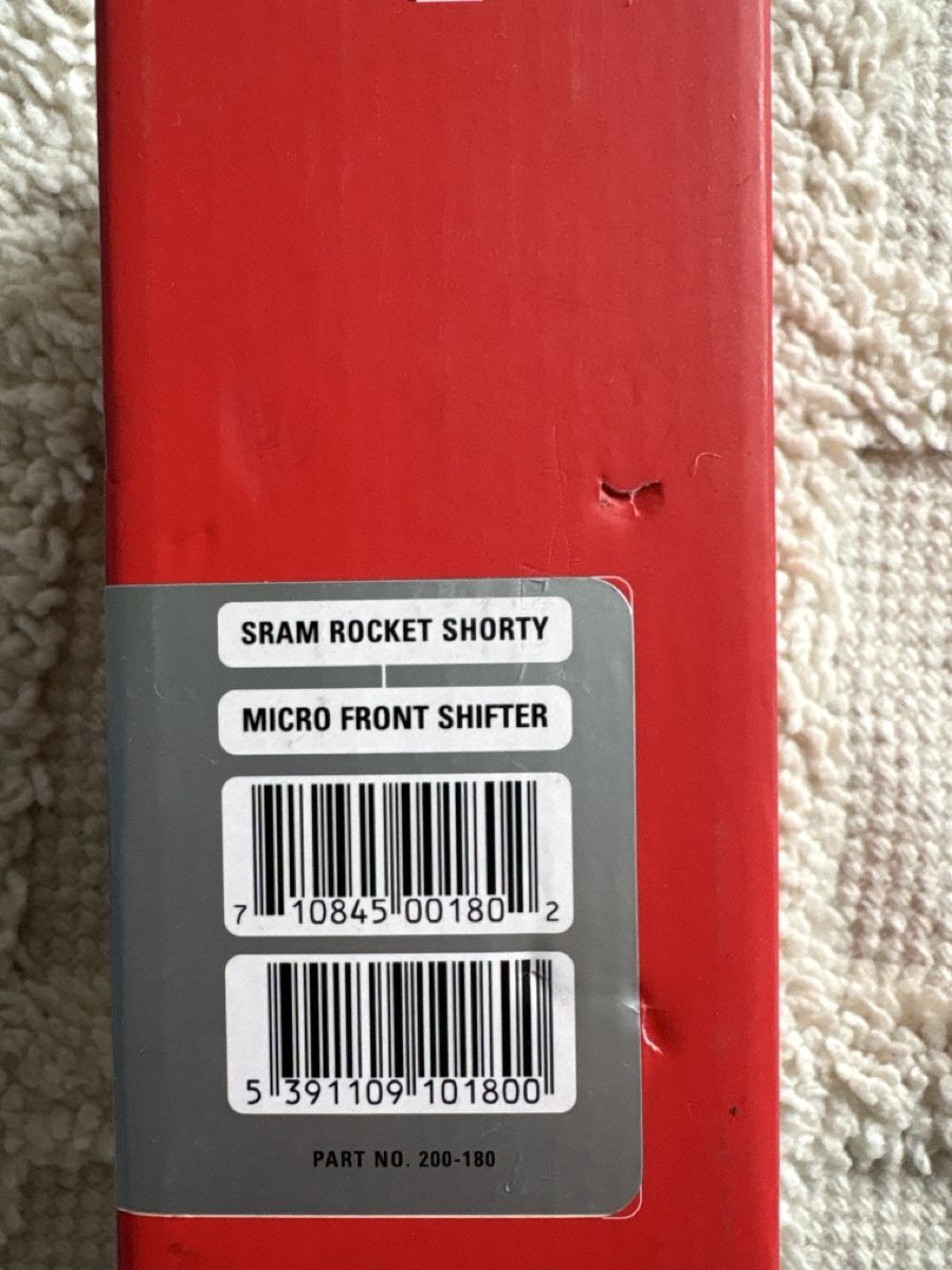 Sram Ersatzteile: Neuer SRAM Rocket Shorty Micro Front Shifter - Top Angebot – Neu und originalverpackt aus Zürich von ame_c9fq 1