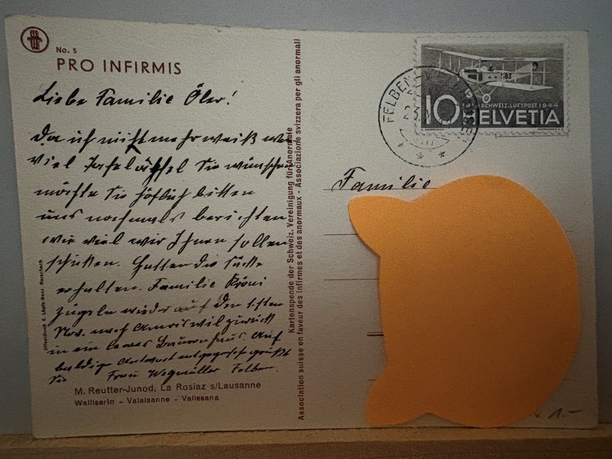 Cartoline postali: AK mit Kunst von M. Reutter Junod – Usato da Rümlang venduto da Kartenpost1 1