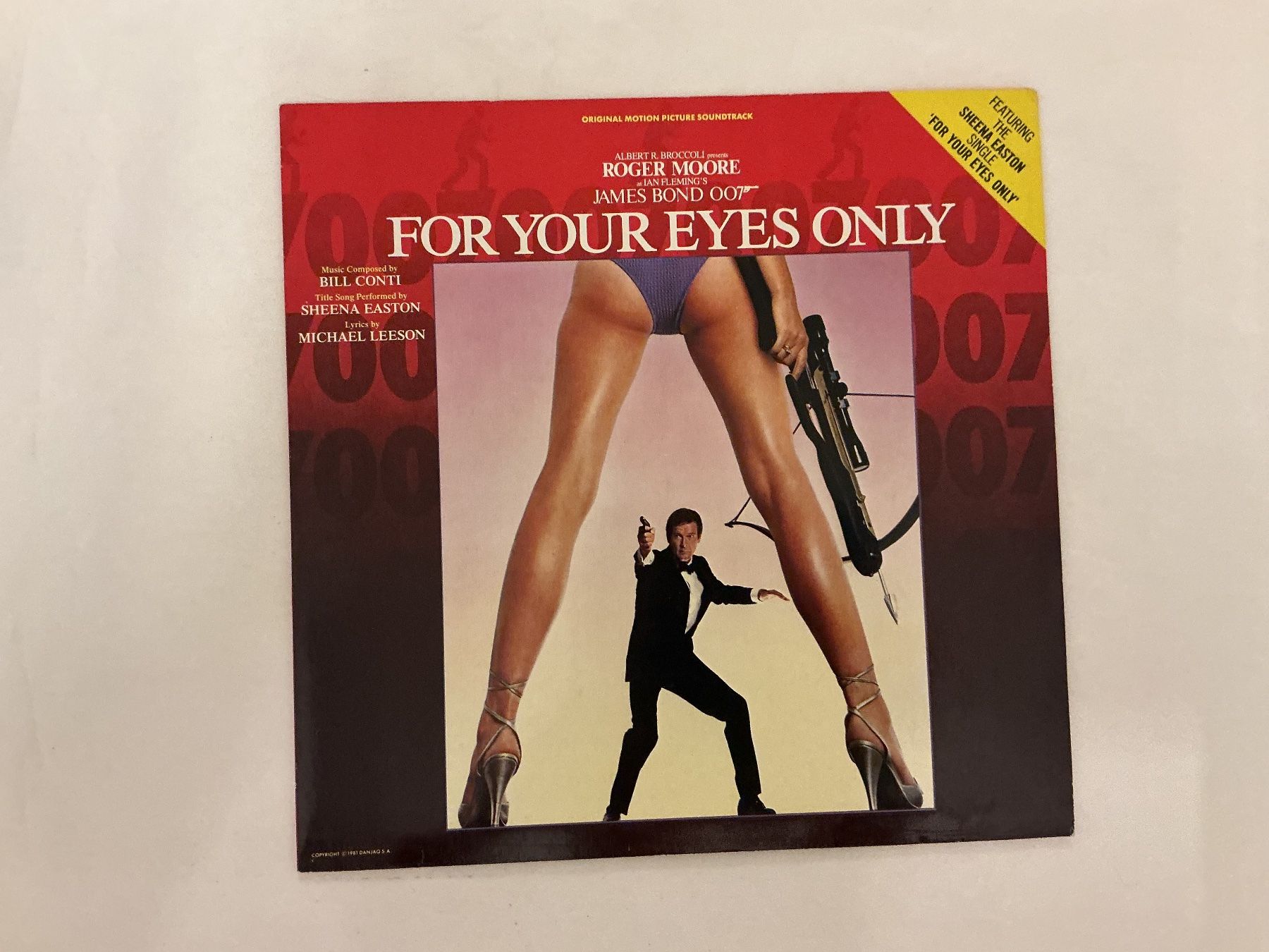 Vinyles: For Your Eyes Only LP - Soundtrack – D'occasion à Winterthur par Tumko_7_Vinyl