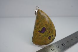 Stichtit Neuseeland    925 Silber  Anhänger   by  "TOPSTONE"