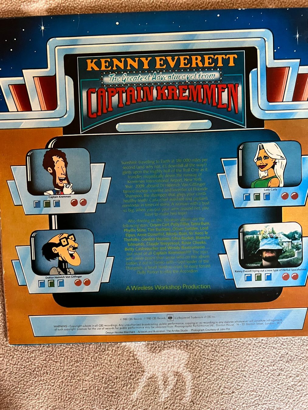 Schallplatten: Kenny Everett Captain Kremmen – Gebraucht aus Leysin von velatara 1