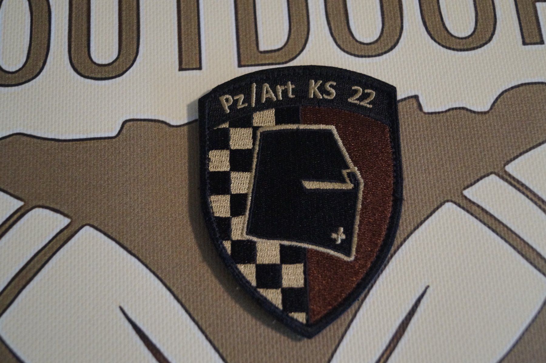 Schweizer Armee Placchette & Badge: PZ/ART KS 22 – Usato da Schaffhausen venduto da aos_hv6l
