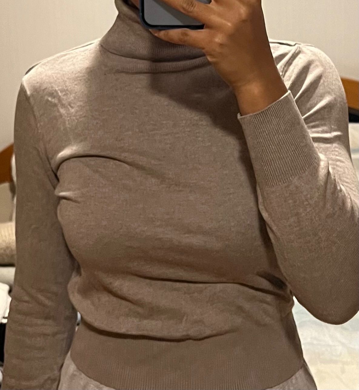 H&M Maglioni & Felpe: Rollkragenpullover, Gr. XS, Beige – Usato da Zürich venduto da celineaceline