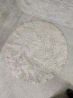 Runder Hochflor-Teppich 120 cm
