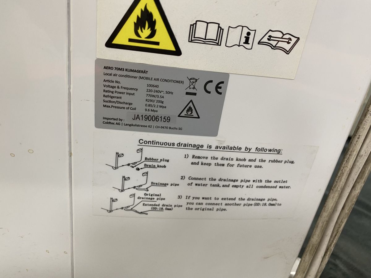 Climatiseurs: Klimagerät von Aero – D'occasion à Hägglingen par Karin0802 6