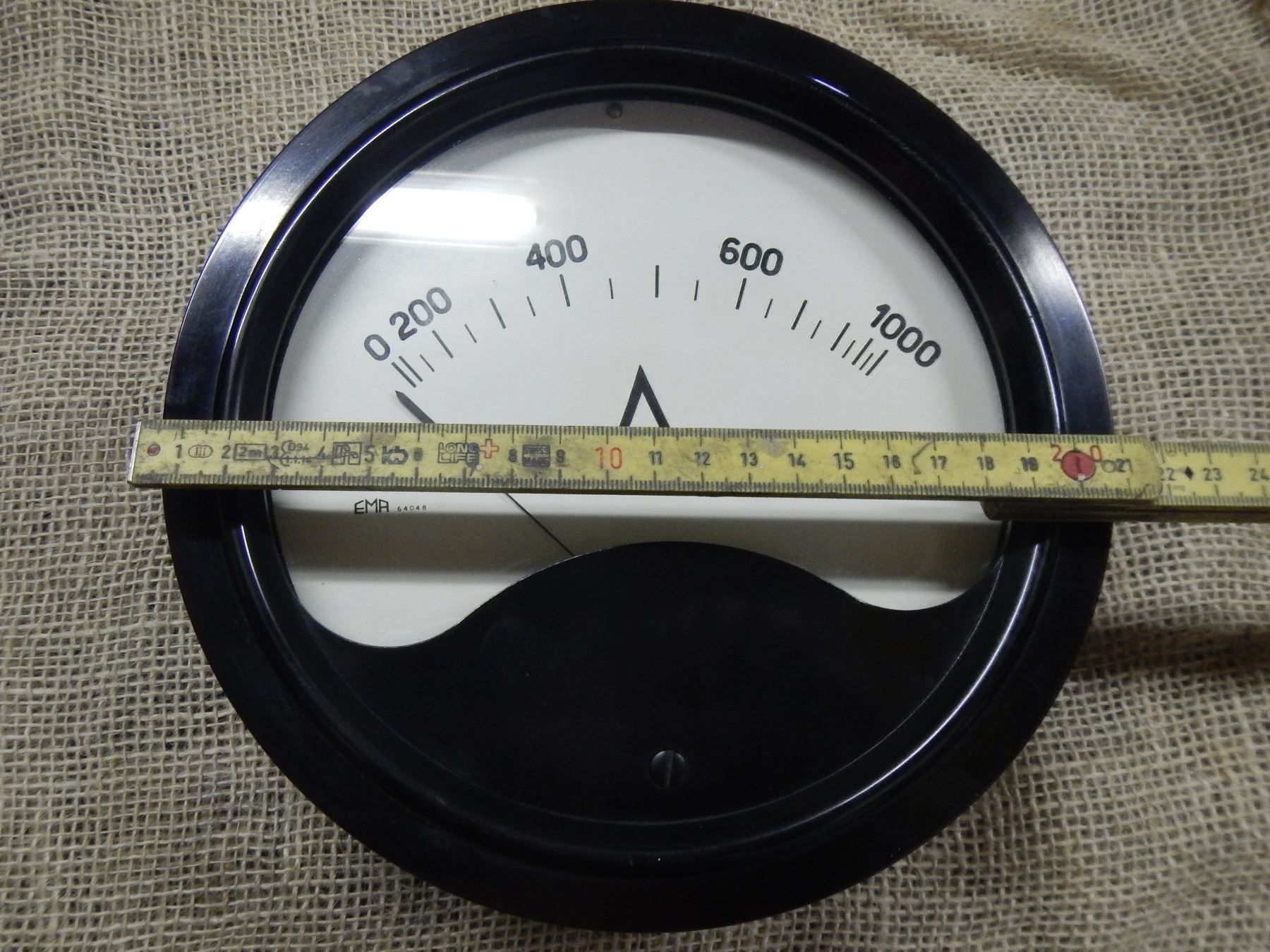 Misurare: Amperemeter EMA  D. 20 cm – Nuovo (secondo la descrizione) da Lodrino venduto da gtv79 1