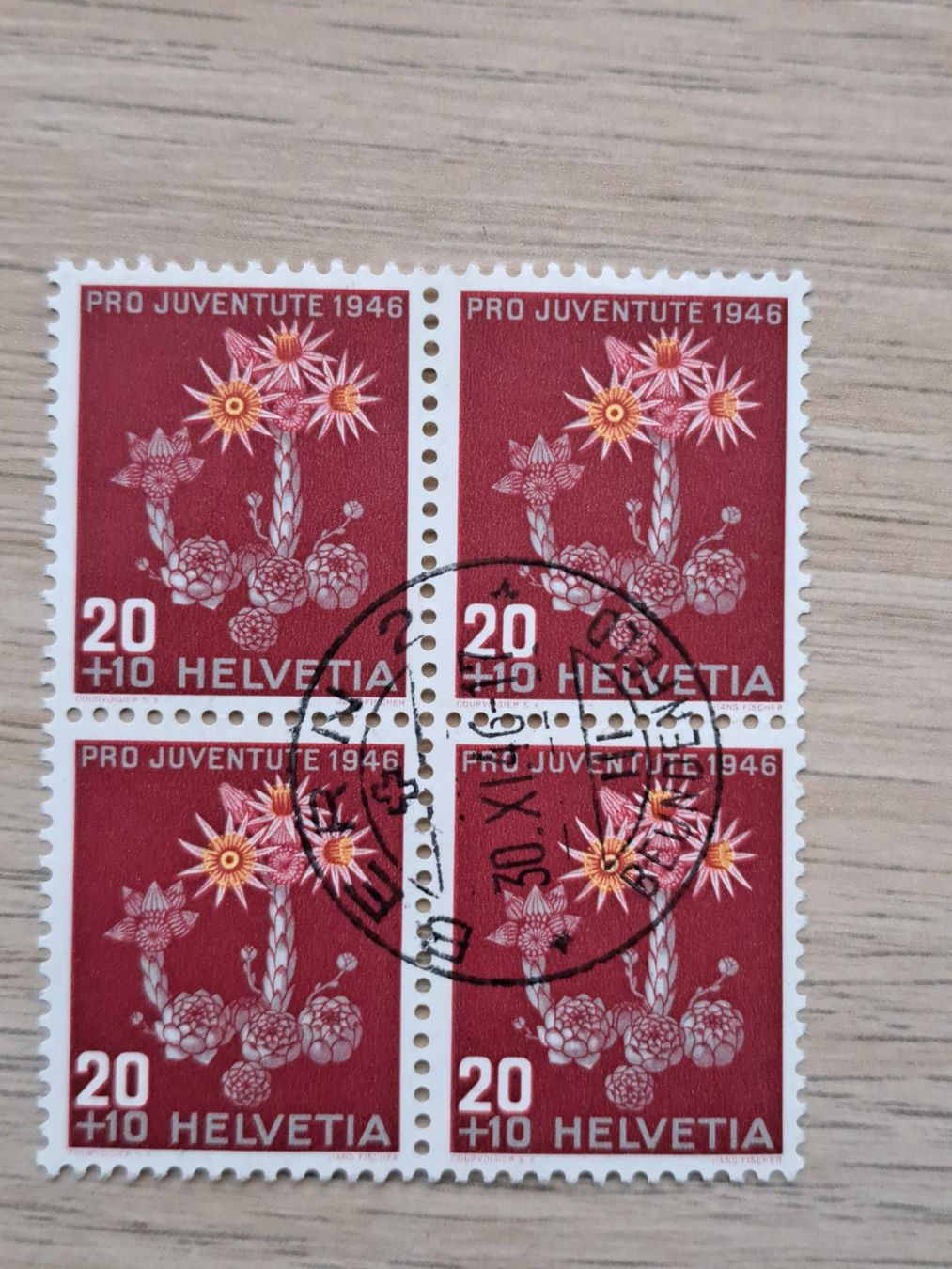 Tutti i francobolli: VB PJ 1946 ET – Usato da Strengelbach venduto da zruktsnre45 4
