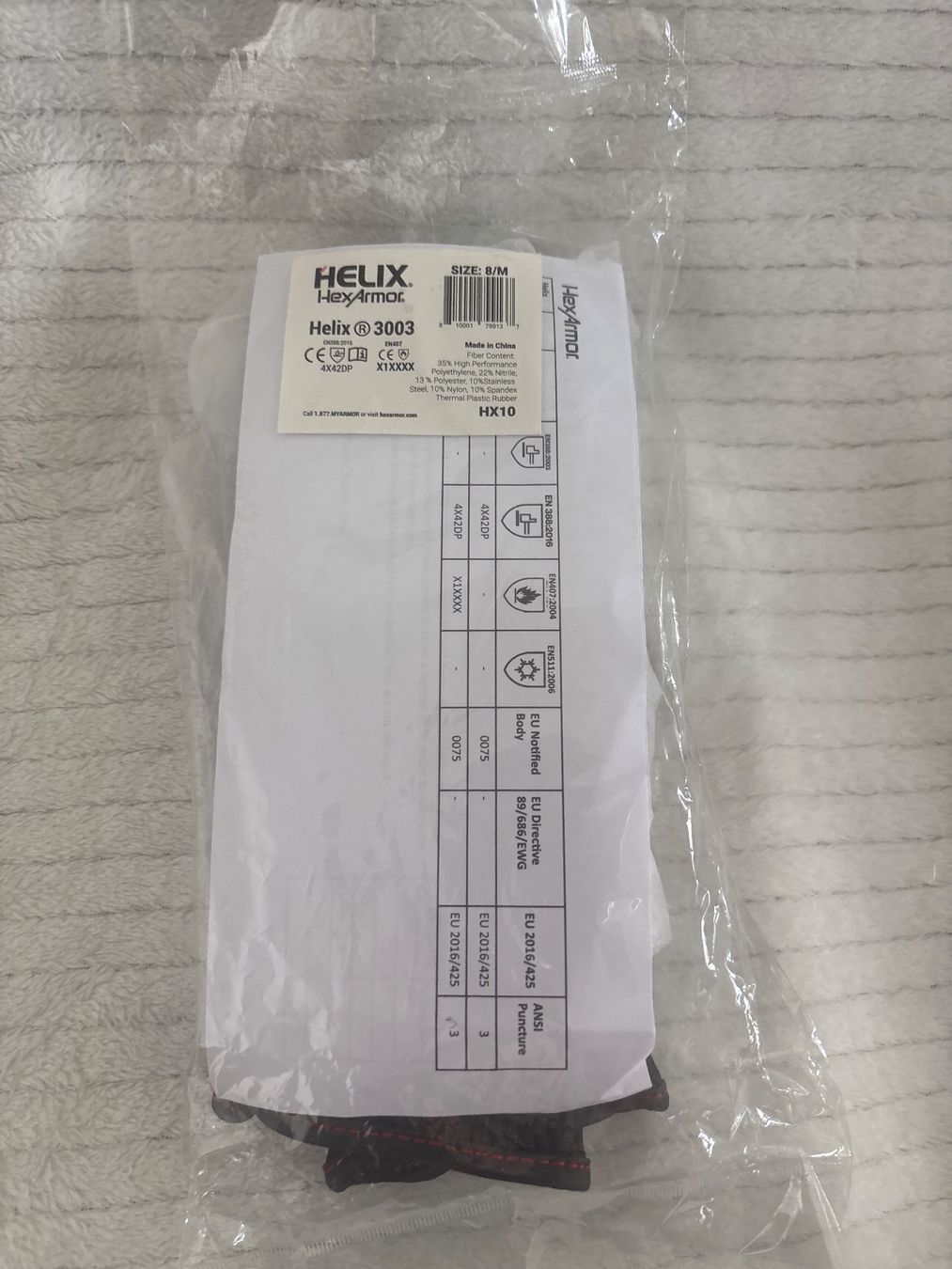 Guanti & manicotti: HexArmor Arbeitshandschuhe Helix 3003 Grösse M neu – Nuovo e nell'imballaggio originale da Oberegg venduto da MR-shop 1