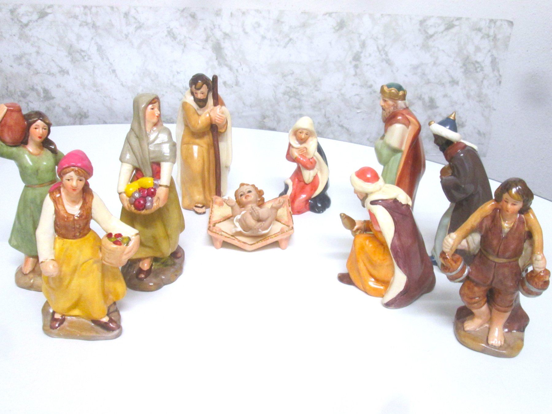 Statuette: Krippenfiguren aus Keramik – Usato da Sementina venduto da babucia 1