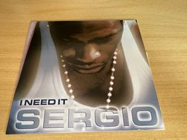 Sergio - I Need It - Single CD