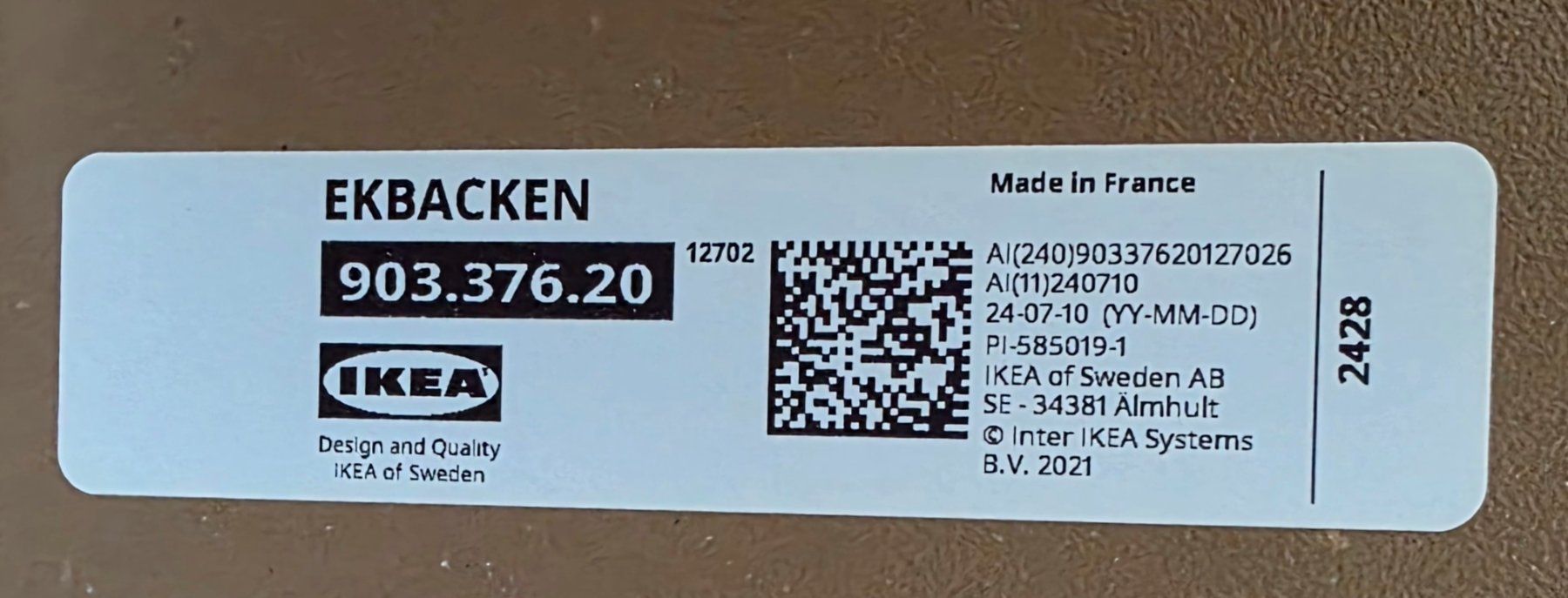 Ikea Servierplatten: Arbeitsplatte Holzoptik hell 246x63.5cm - Ikea Egbacken – Gebraucht aus Hettlingen von smoki91 5