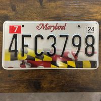 🇺🇸 U.S. Autoschild - Maryland 4FC3798 - ORIGINAL