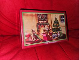 Wunderschöne weihnachtliche Geschenkbox
