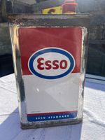 Blechkanister Esso Standard 2-T Motor Oil alt ungereinigt