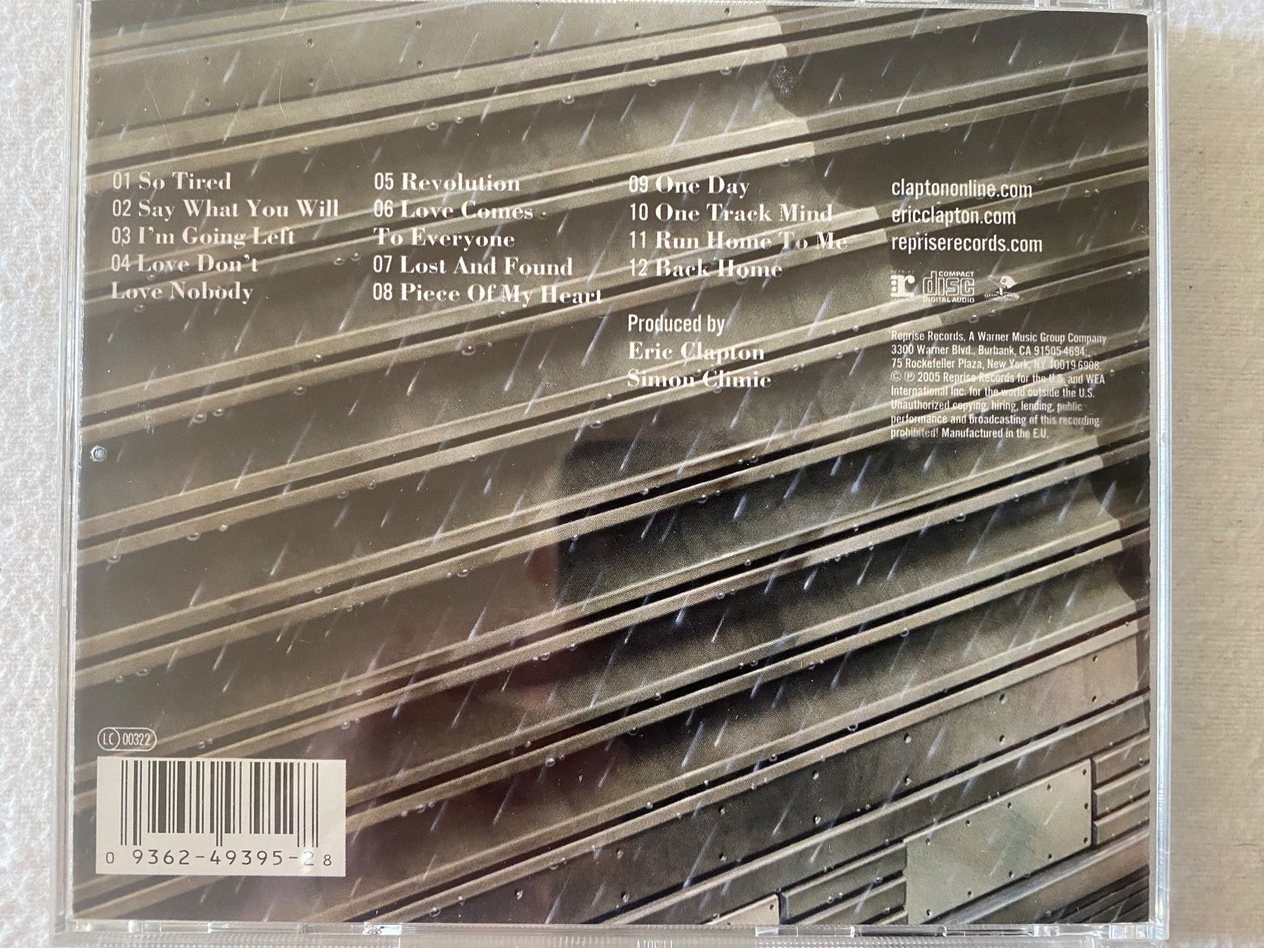 CD: Eric Clapton - Back Home – Nuovo (secondo la descrizione) da Duggingen venduto da Kisha010 2