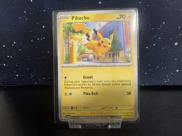 Pokemon ⚡ Pikachu Einzelkarte #18 Paldean Fates 🔥