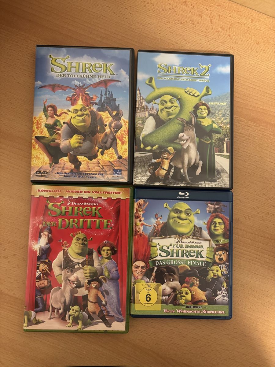 Shrek DVD Collection - wie neu (Neu (gemäss Beschreibung)) in Seengen ...