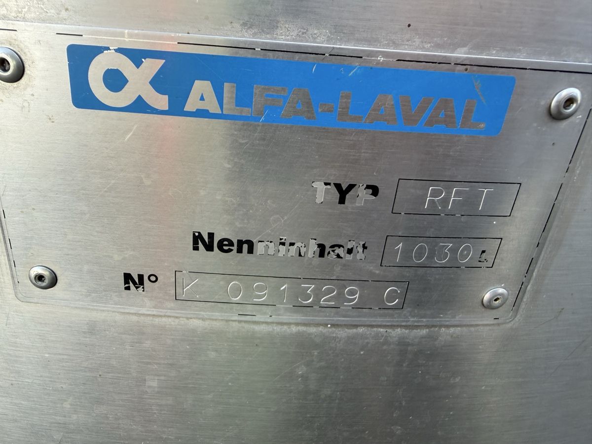 Delaval Équipements de traite: Delaval Milchtank 1030l – D'occasion à Werdenberg par coci86 1