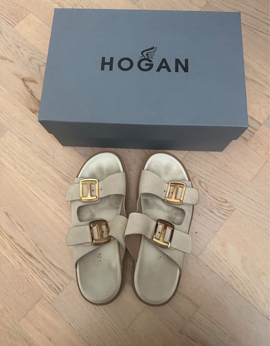 Hogan Scarpe da donna: Hogan Sandalen beige – Usato da Zürich venduto da sanela1122