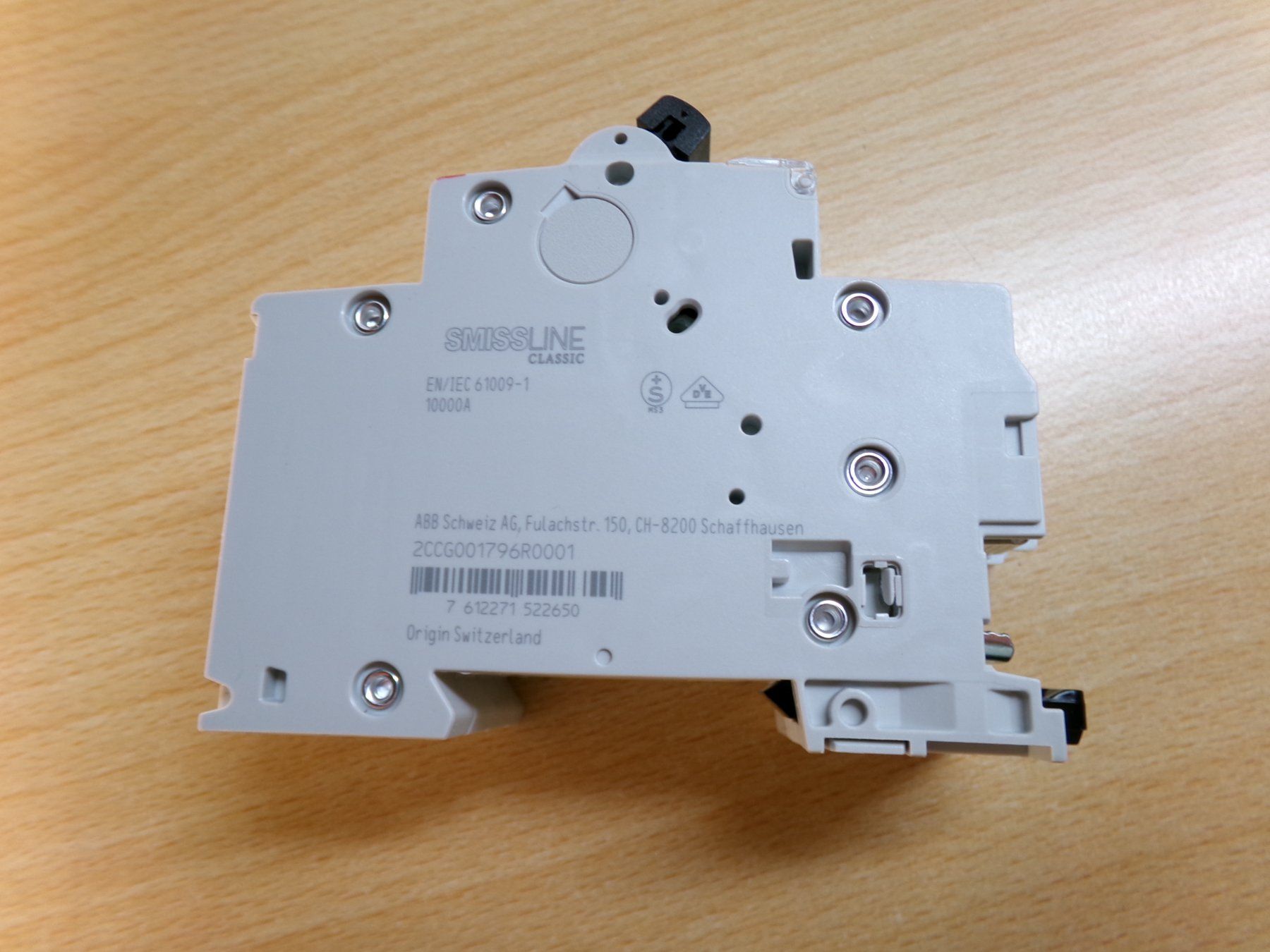 ABB Schalter: FI-LS 2pol. C13 30mA ABB-smissline – Neu und originalverpackt aus Hombrechtikon von HGK50 3