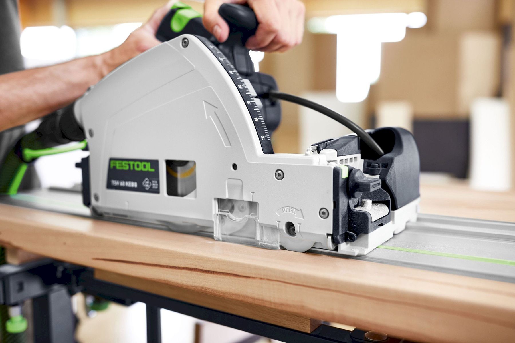 Seghe: Festool TSV 60 KEBQ-Plus-FS Tauchsäge – Nuovo e nell'imballaggio originale da Bottighofen venduto da zaap 3