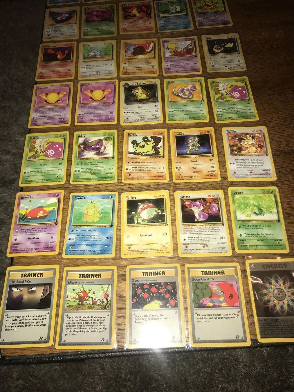 Pokémon Carte collezionabili: Team Rocket Pokemonkarten 35Stk. – Usato da Küssnacht am Rigi venduto da Ebikoner 3