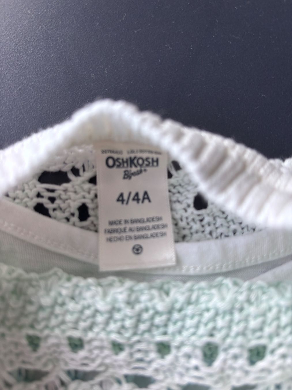 Oshkosh Maglioni & Felpe: OshKosh Pullover blau weiss Grösse 4J – Usato da Brugg AG venduto da tsannen 1