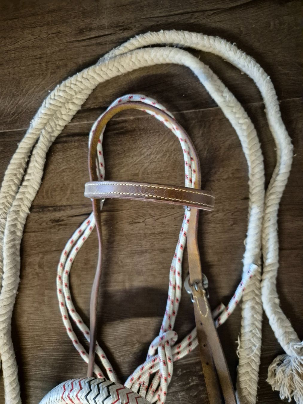 Briglie & Cavezze: Zaumzeug Bosal Cob - Full – Usato da Meggen venduto da Orrinka20 2