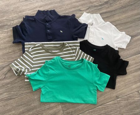 T-Shirt Set (5 Stück) - 134/140
